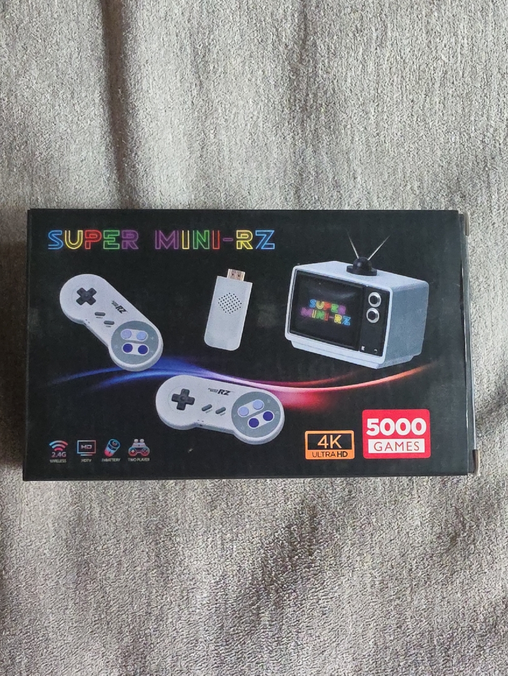 Super Mini-RZ Retro Console Bundle - 5000 Games